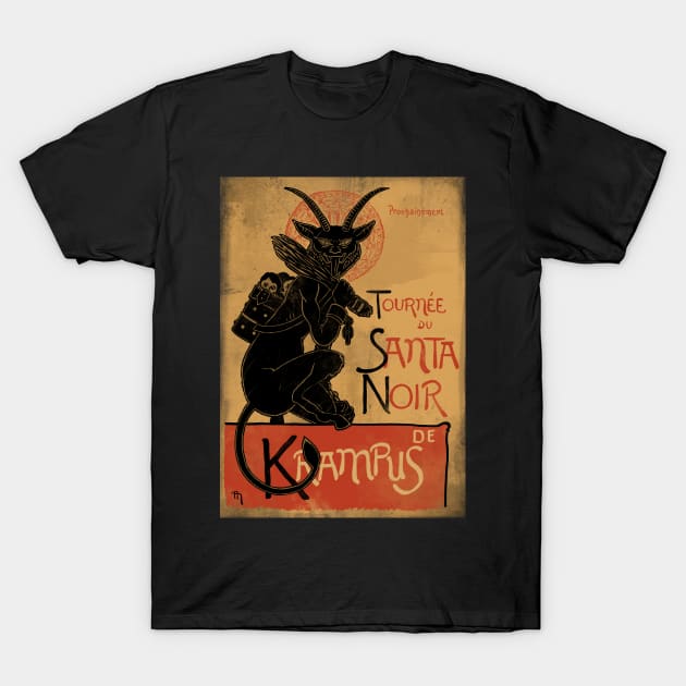 Merry Krampus! T-Shirt by angrymonk